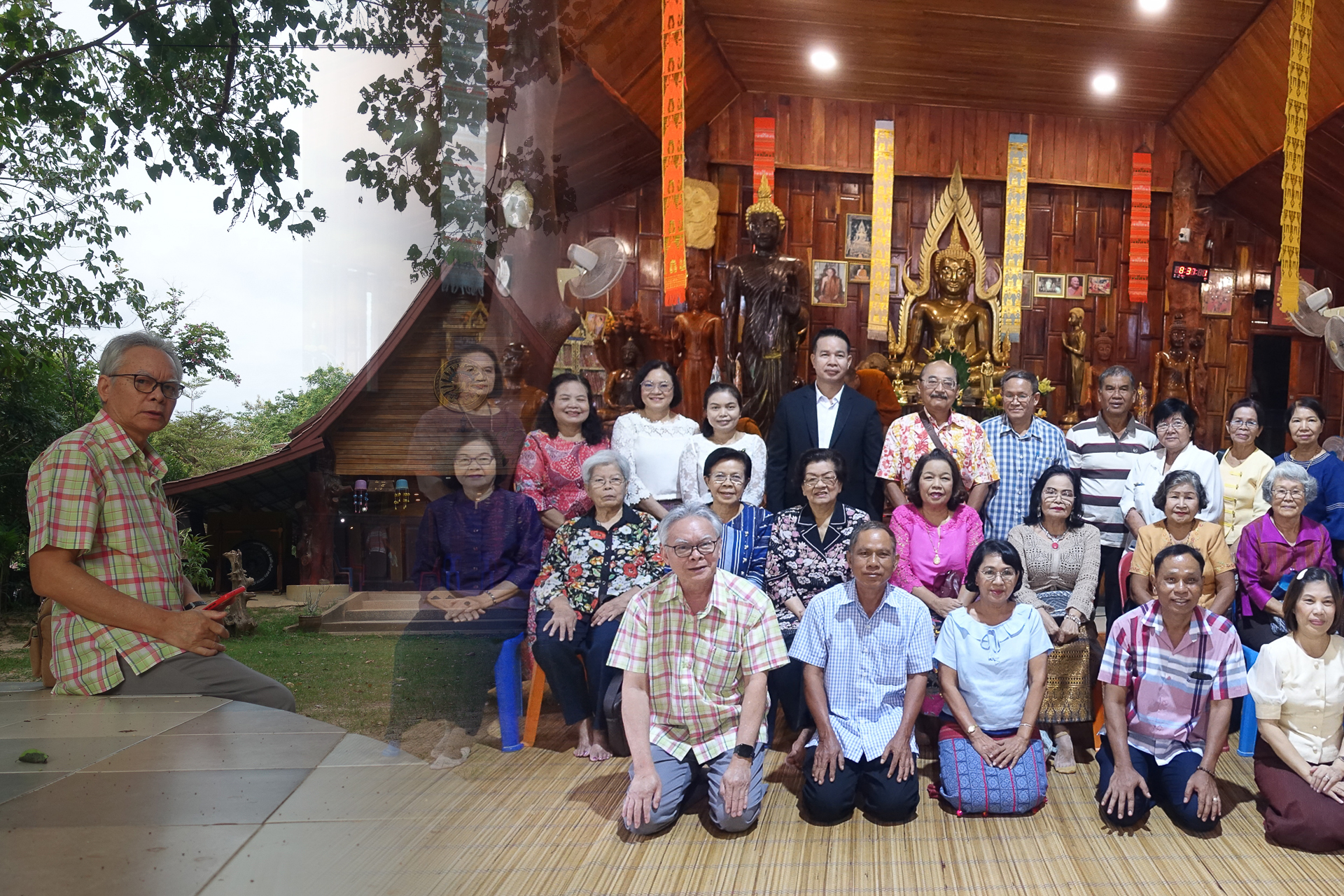 ทำบุญอุทิศส่วนกุศลให้แก่บุคลากรที่ล่วงลับ